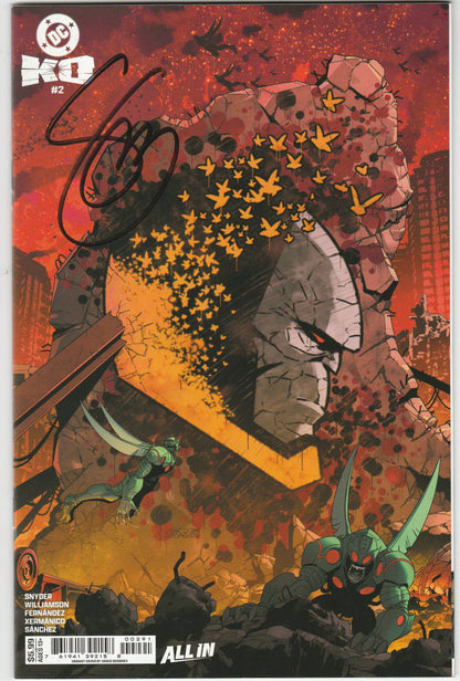 DC K.O. #2 – Vasco Georgiev Variant Signed by Scott Snyder with COA