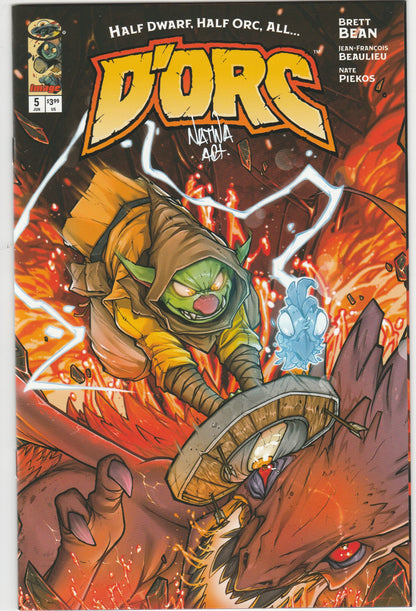 D’Orc #5 – Nate Melendez Exclusive Variant Signed as “Natwa” – Limited to 500