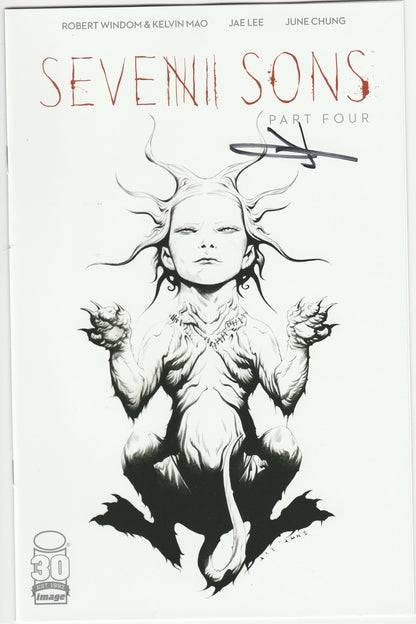 Seven Sons #4 - Signed Jae Lee Variant with COA