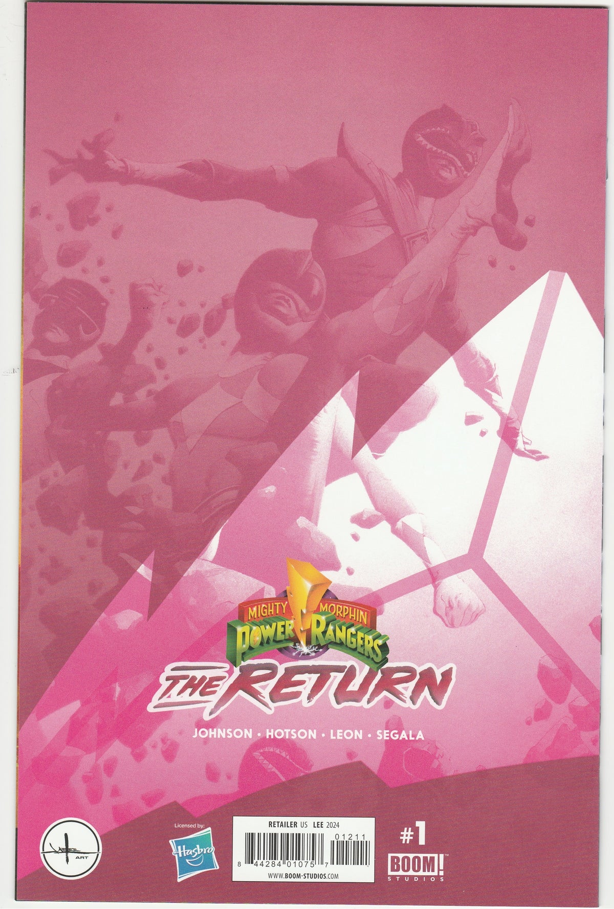 Mighty Morphin Power Rangers: The Return #1 – Jae Lee Exclusive Variant Signed – Limited to 500