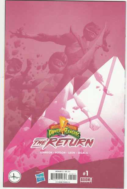 Mighty Morphin Power Rangers: The Return #1 – Jae Lee Exclusive Variant Signed – Limited to 500