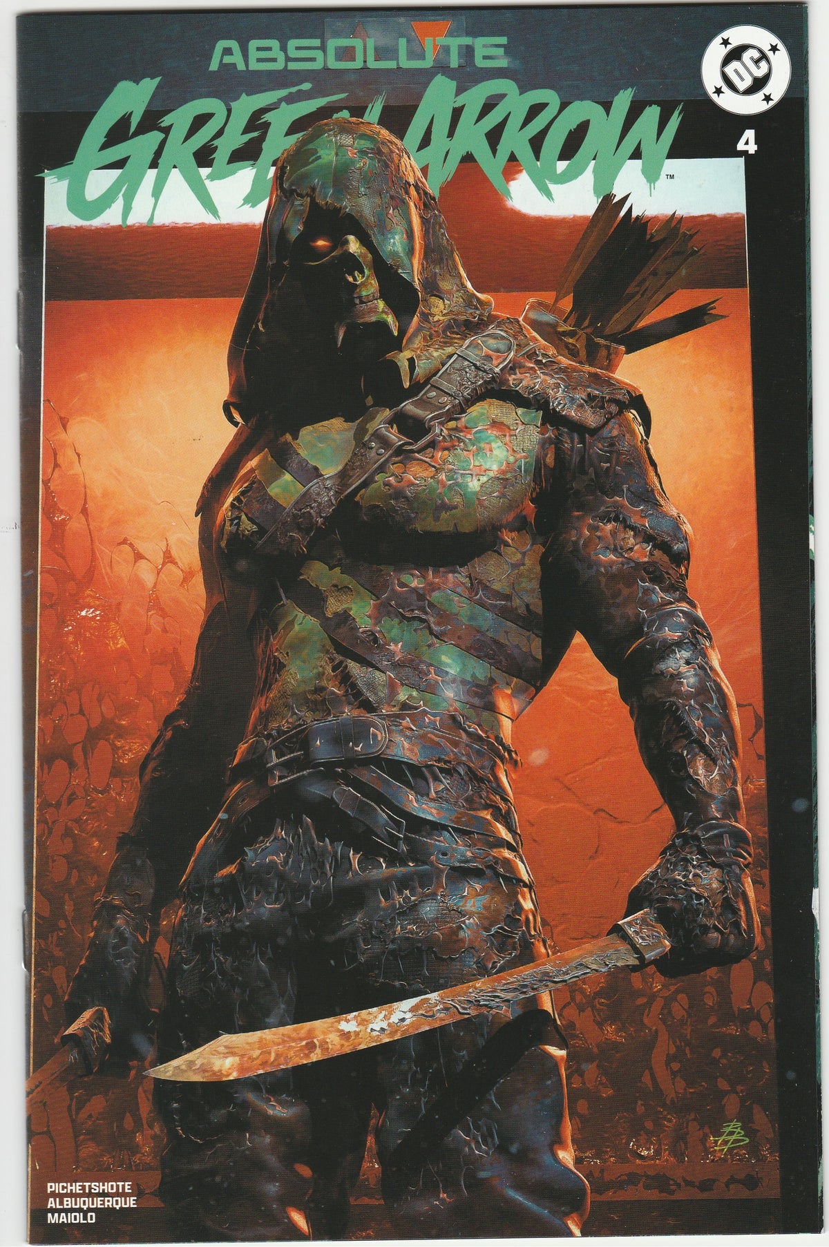 Absolute Green Arrow #4 – Björn Barends Exclusive Variant – Limited to 1000