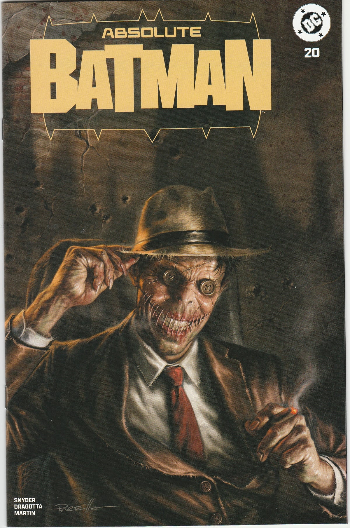Absolute Batman #20 – Lucio Parrillo Exclusive Horror Variant – Limited to 3000