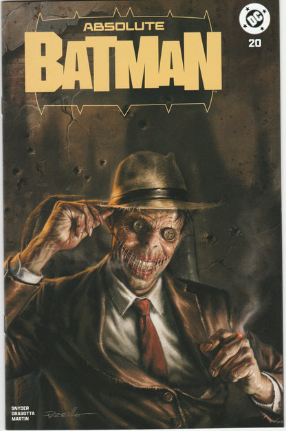 Absolute Batman #20 – Lucio Parrillo Exclusive Horror Variant – Limited to 3000