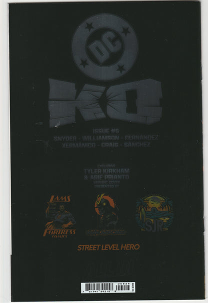 DC K.O. #5 - Tyler Kirkham MegaCon Exclusive Spot Foil Variant (Ltd. 3000)