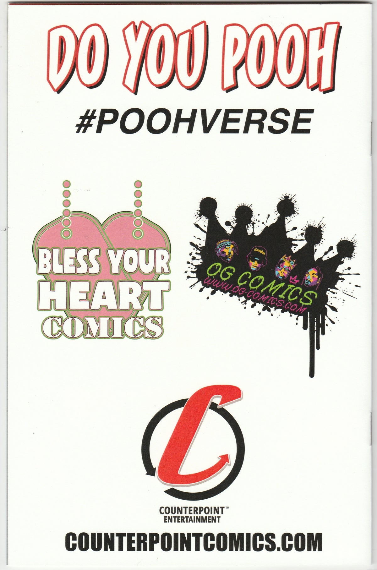 Do You Pooh - Ultimate Black Poohnther Metal Variant - Signed by Marat Mychaels with COA