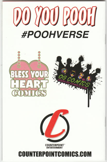 Do You Pooh - Ultimate Black Poohnther Metal Variant - Signed by Marat Mychaels with COA