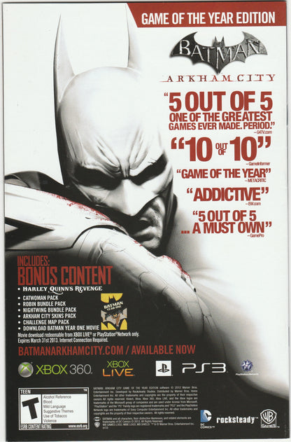 Batman Vol. 2 #10 - Greg Capullo Cover A - First Print