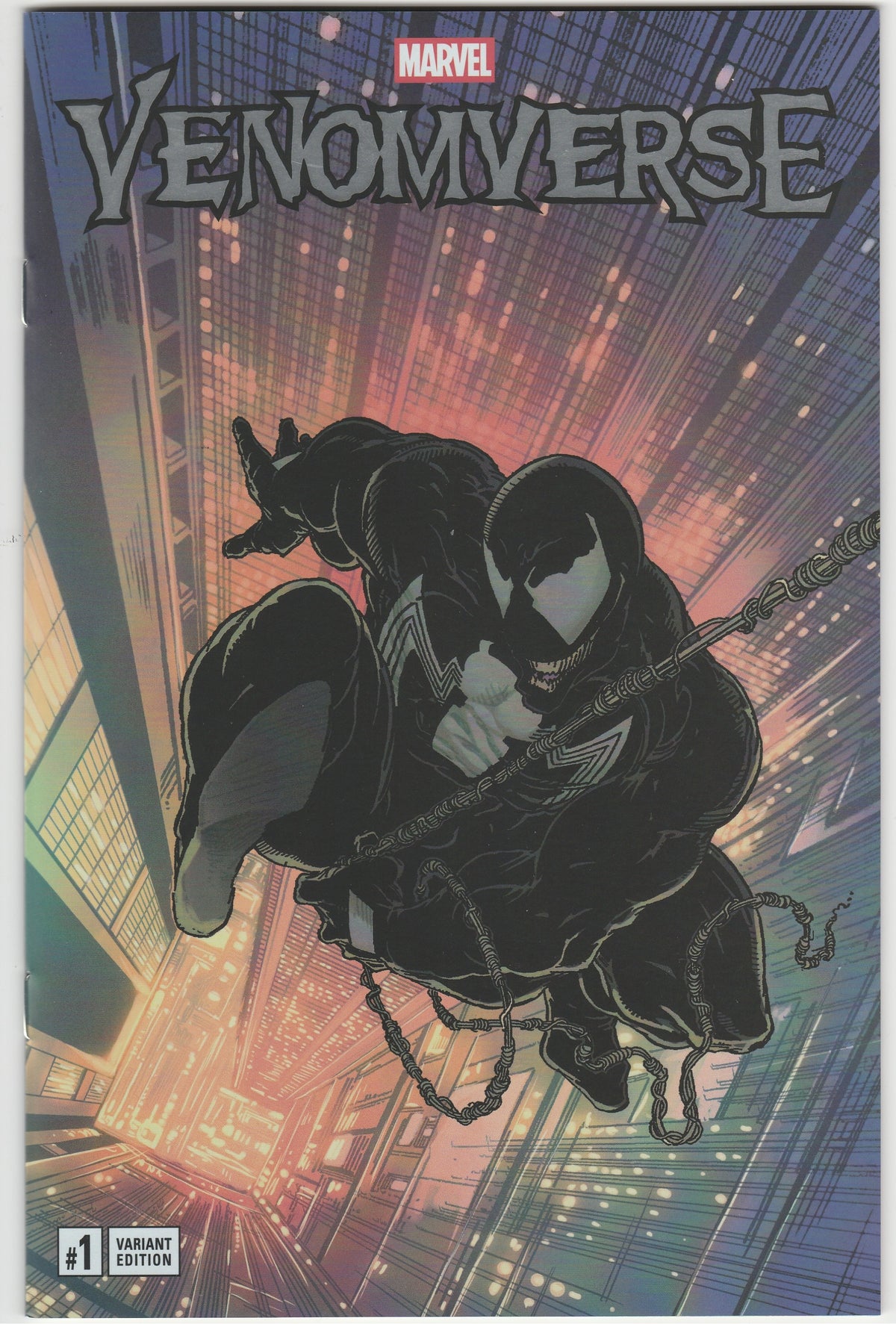 Venomverse [MX] #1 - Todd McFarlane SDCC Exclusive Spot Foil Variant (Ltd. 1000) - Spanish Language