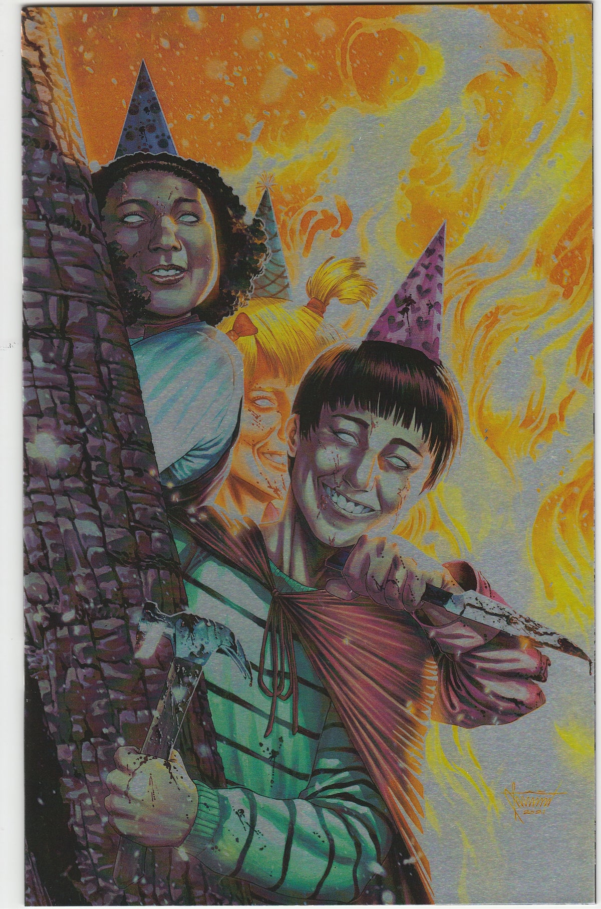 These Damn Kids #1 - Felix Morales Hive Comics Exclusive Virgin Variant