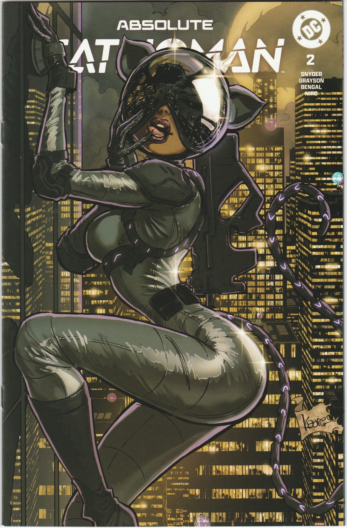 Absolute Catwoman #2 - Kaare Andrews Exclusive Variant (Ltd. 2800)