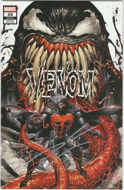 Venom Vol. 4 #26 - Tyler Kirkham Variant - Signed by Donny Cates
