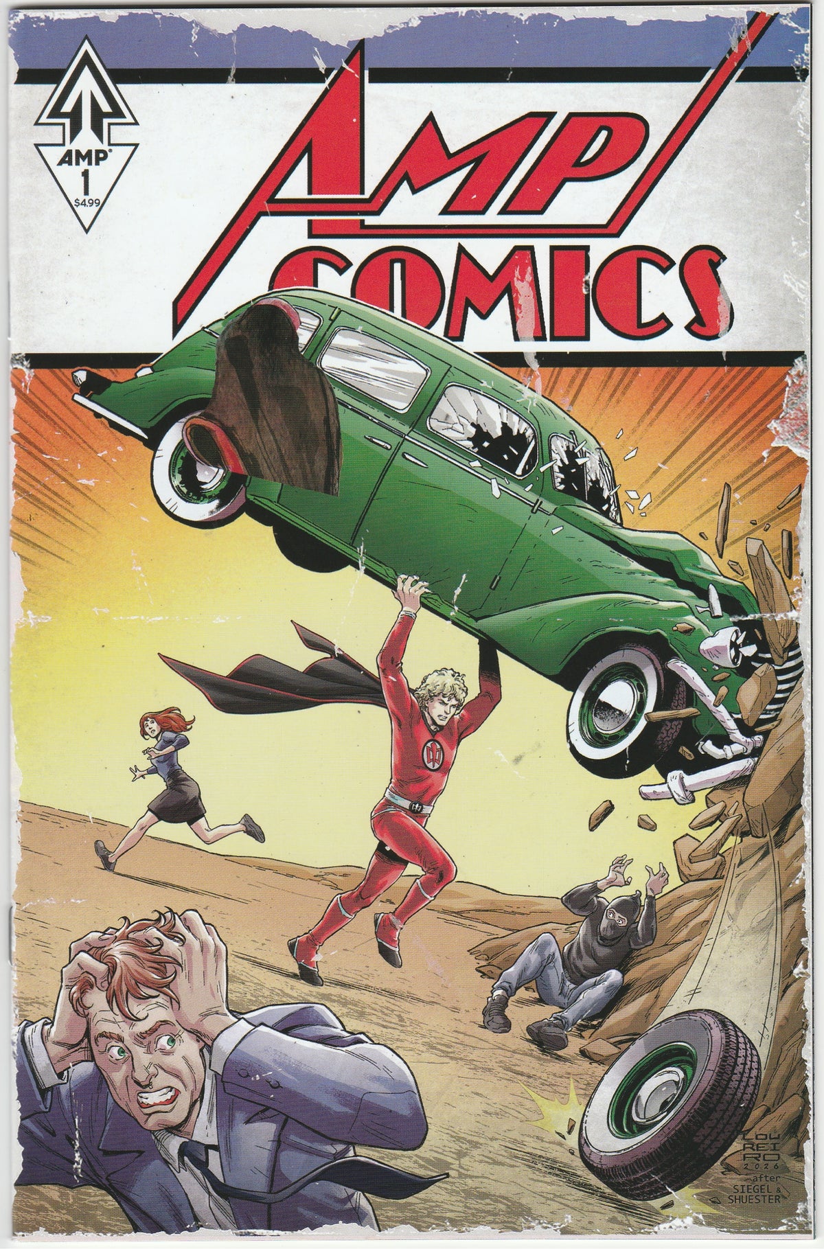 Greatest American Hero #1 - Rafael Loureiro Homage Variant