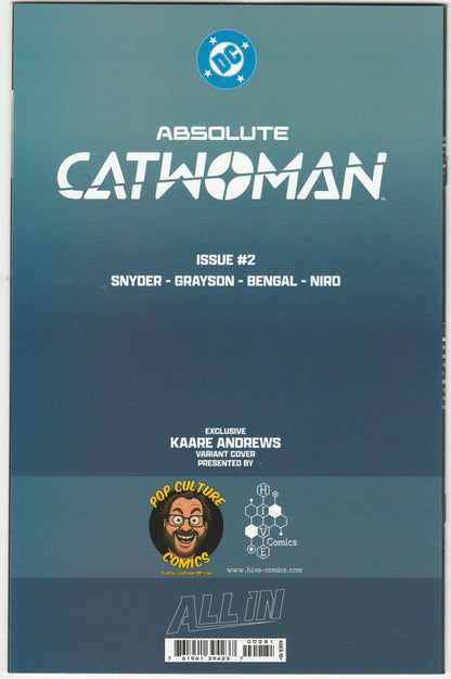 Absolute Catwoman #2 - Kaare Andrews Exclusive Variant (Ltd. 2800)