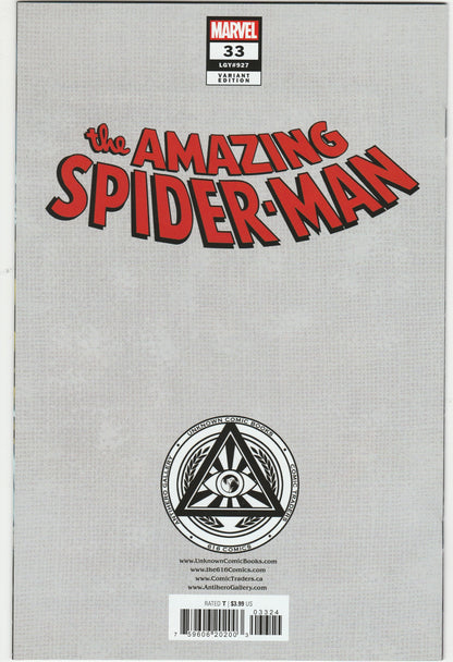The Amazing Spider-Man Vol. 6 #33 - Ejikure Exclusive Virgin Variant