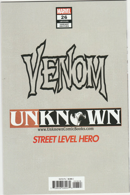 Venom Vol. 4 #26 - Tyler Kirkham Variant - Signed by Donny Cates
