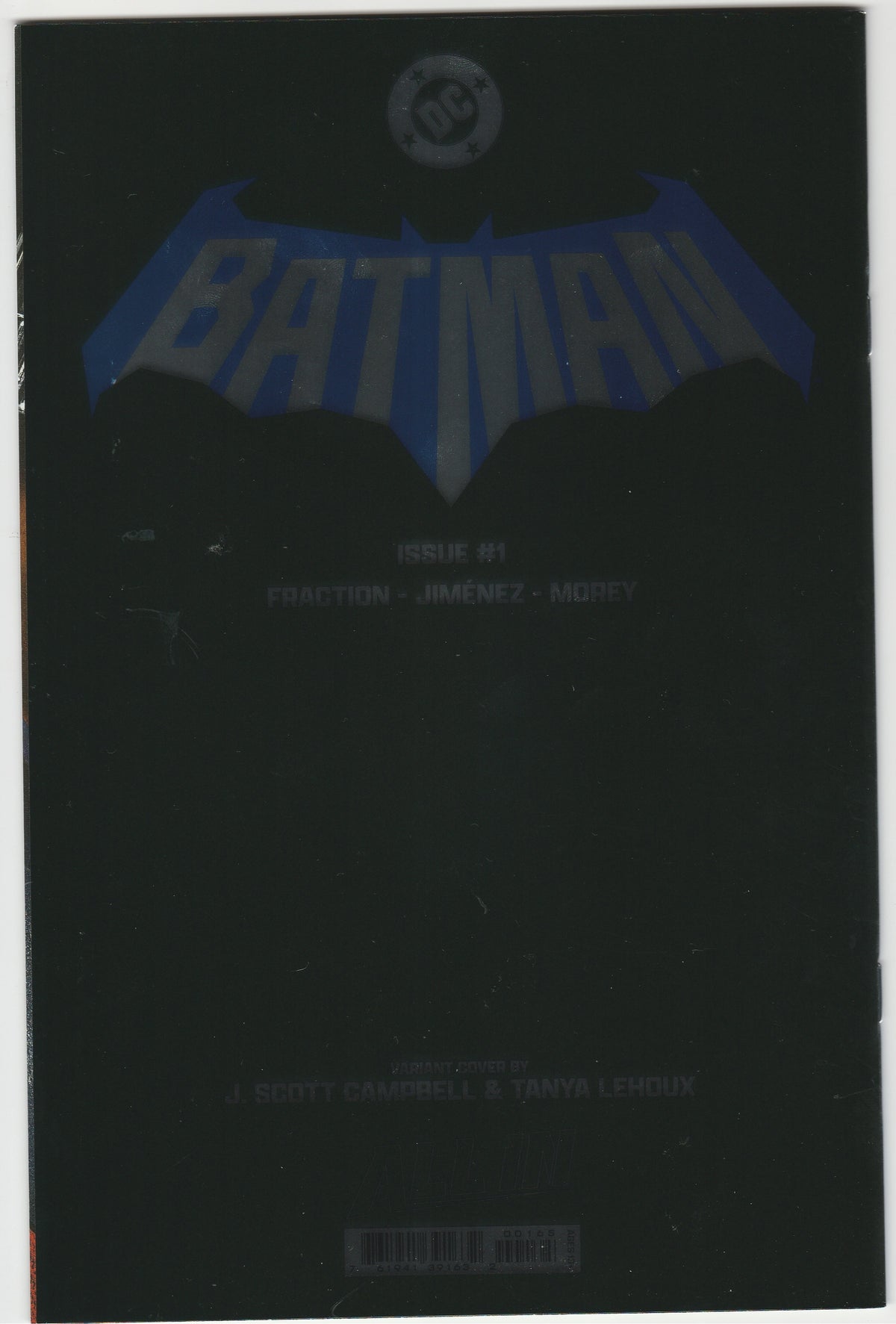 Batman Vol. 4 #1 - J. Scott Campbell Blind Bag Foil Variant