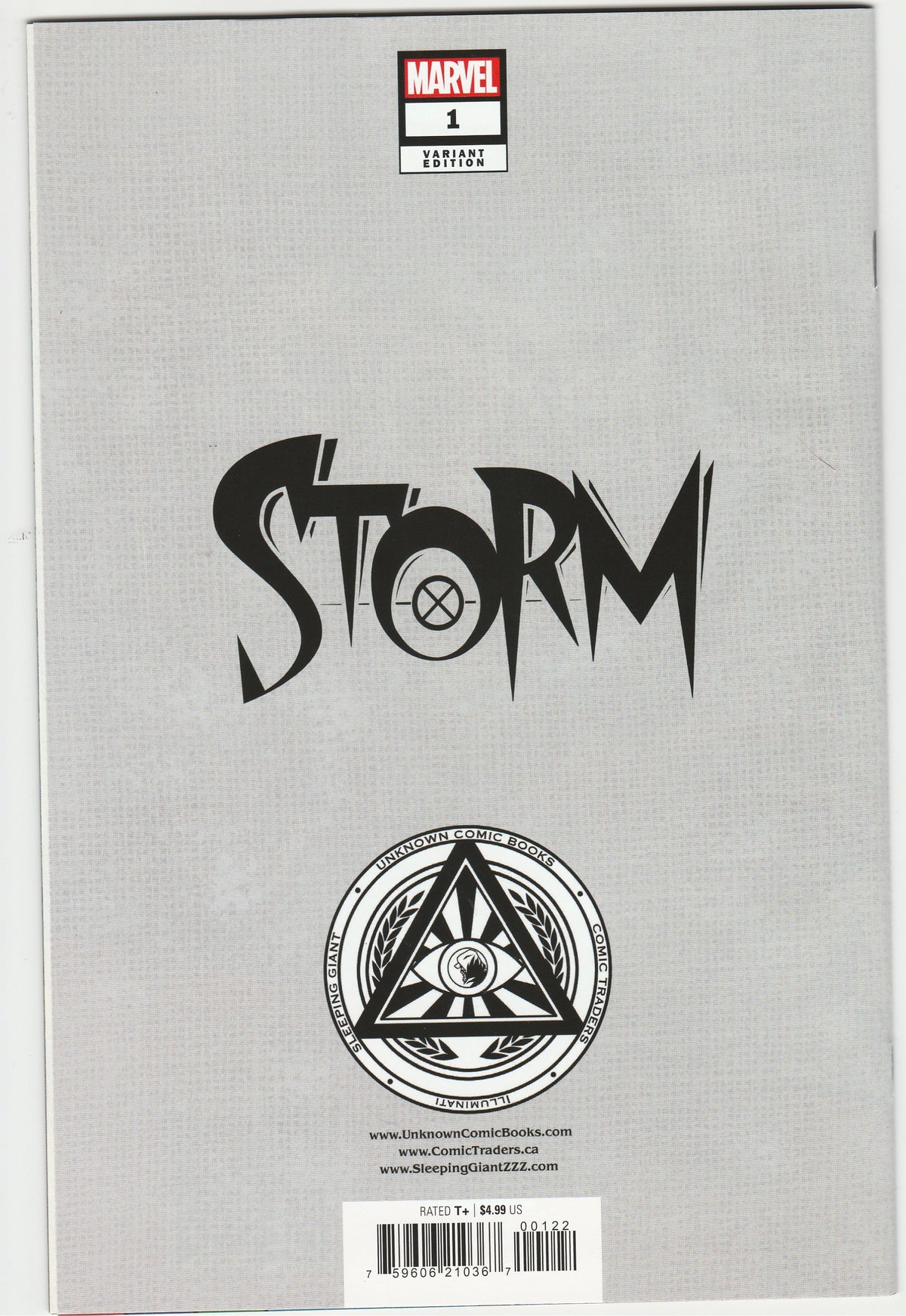 Storm Vol. 5 #1 - David Nakayama Exclusive Virgin Variant