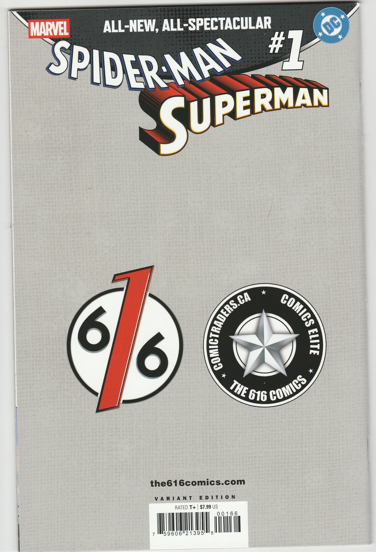 Marvel / DC: Spider-Man / Superman #1 - R.B. Silva Exclusive Foil Variant (Ltd. 3000)