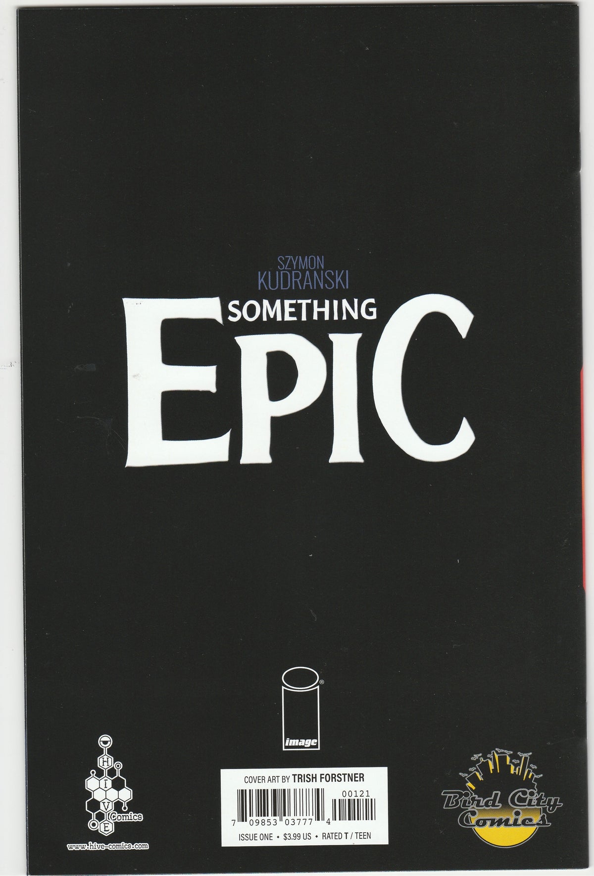 Something Epic #1 - Trish Forstner Exclusive Variant
