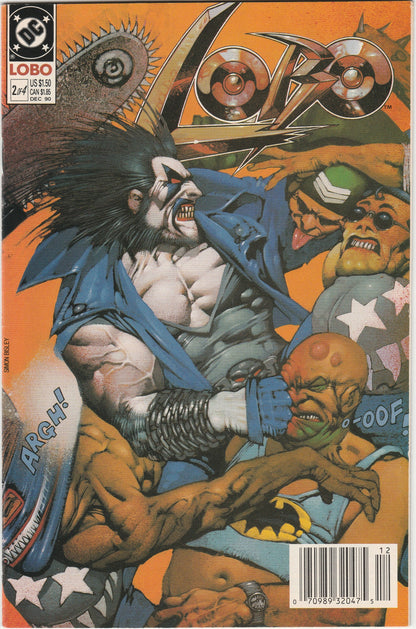 Lobo Vol. 1 #1-4 Complete Mini-Series Set DC Comics 1990