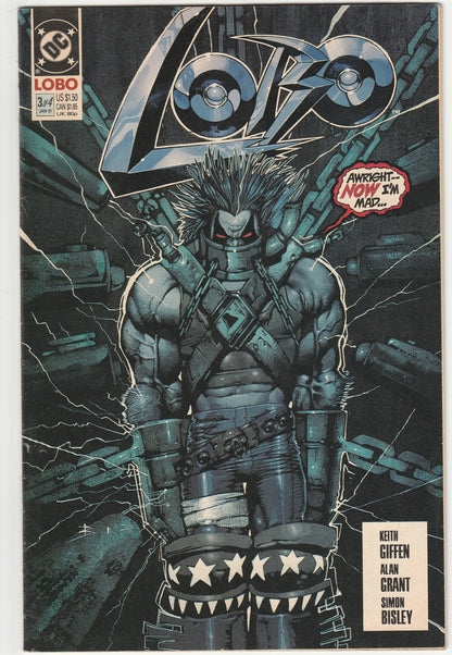Lobo Vol. 1 #1-4 Complete Mini-Series Set DC Comics 1990