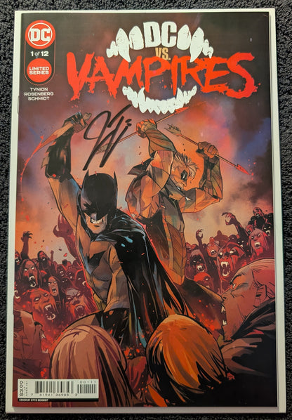 DC vs. Vampires #1 Signed by James Tynion IV DC Horror Comic