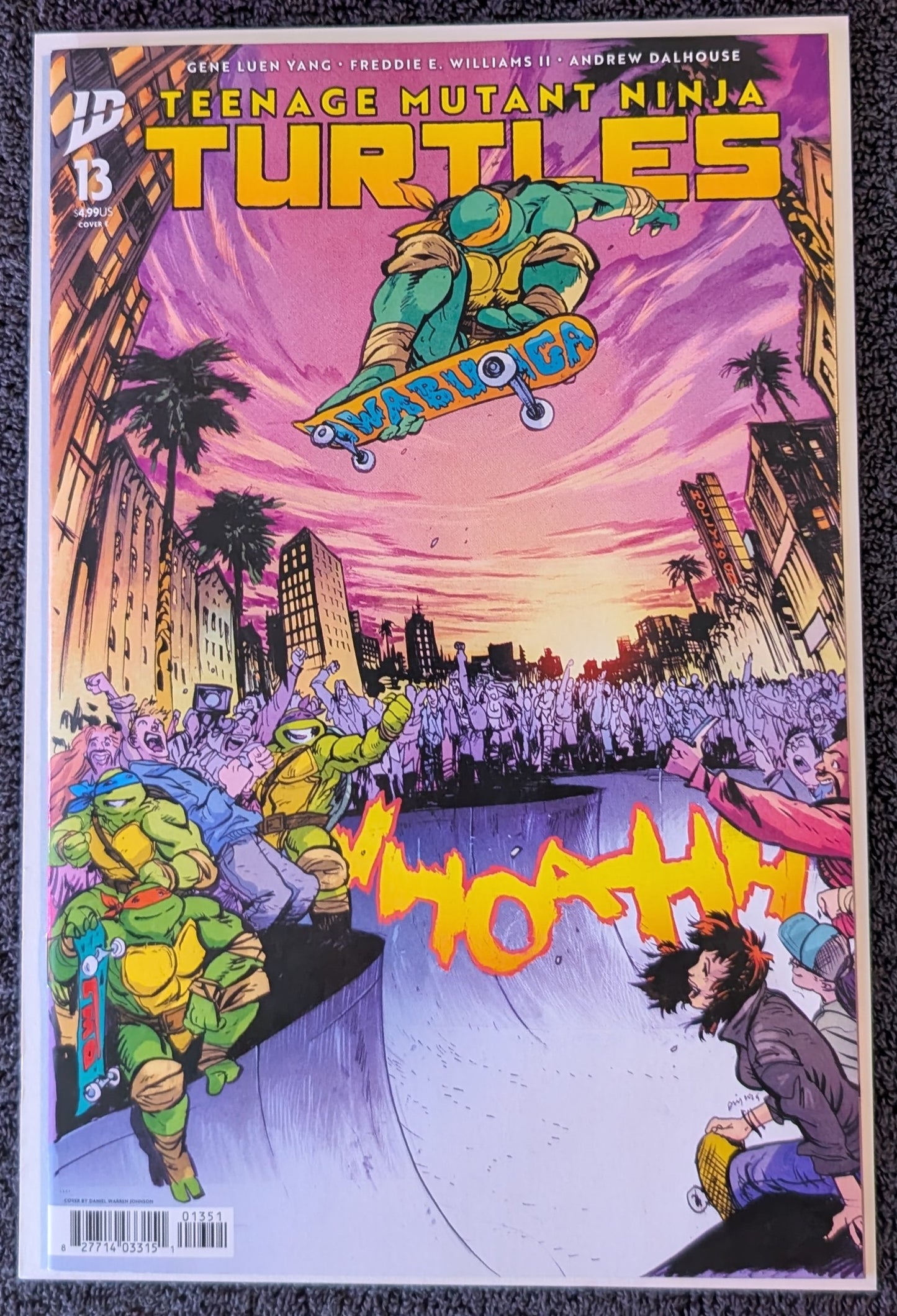 Teenage Mutant Ninja Turtles #13 Daniel Warren Johnson Variant Cover E IDW 2025