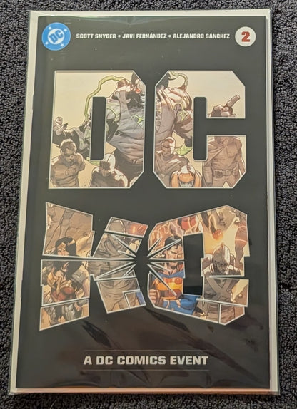 DC K.O. #1-5 Complete Cover A Acetate Matching Set DC Comics