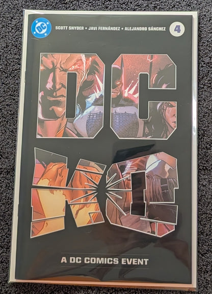 DC K.O. #1-5 Complete Cover A Acetate Matching Set DC Comics