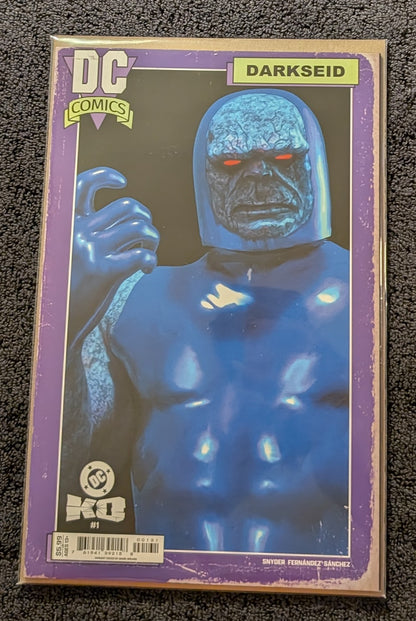 DC K.O. Darkseid Variant Bundle Mark Spears Del Mundo Bertram 3-Comic Set