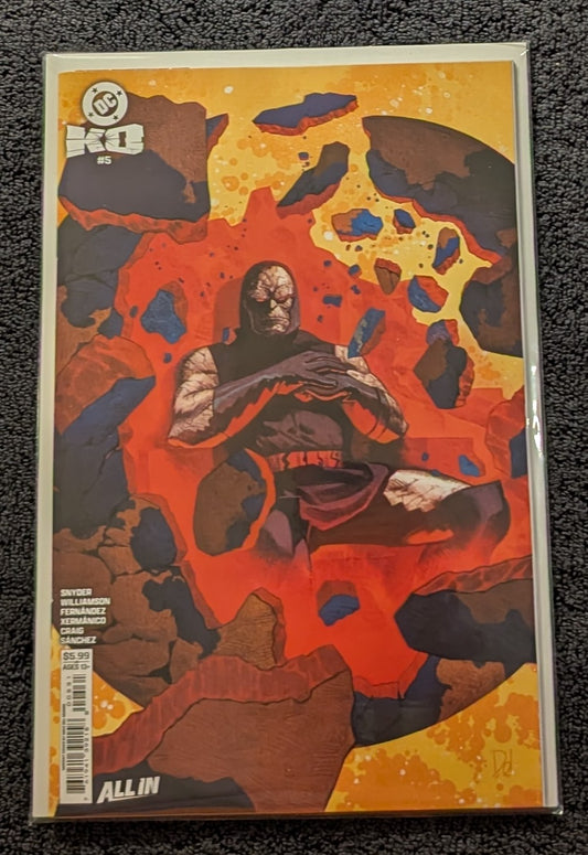 DC K.O. Darkseid Variant Bundle Mark Spears Del Mundo Bertram 3-Comic Set
