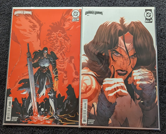 Absolute Wonder Woman #17 Variant Bundle Rossmo and De Iulis 2-Book Lot