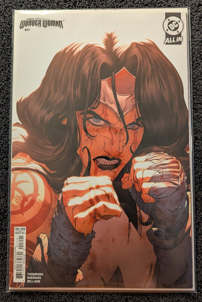 Absolute Wonder Woman #17 Variant Bundle Rossmo and De Iulis 2-Book Lot