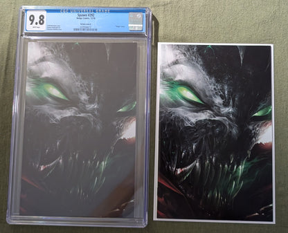 Spawn #292 CGC 9.8 Virgin Variant Darthsig Dual Copy Edition