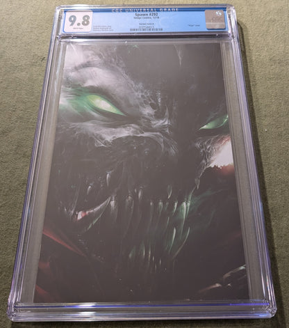 Spawn #292 CGC 9.8 Virgin Variant Darthsig Dual Copy Edition