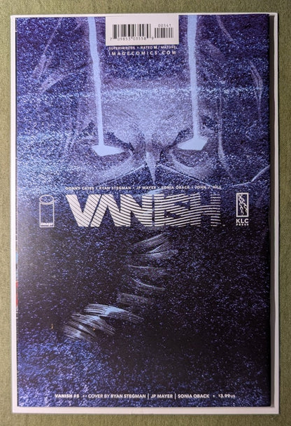 Vanish Signed Ryan Stegman 5 Virgin Variant Signed by Ryan Stegman with COA