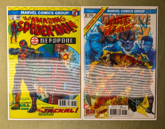 Marvel Lenticular Cover Bundle ASM #287 Deadpool & Spirits of Vengeance #1