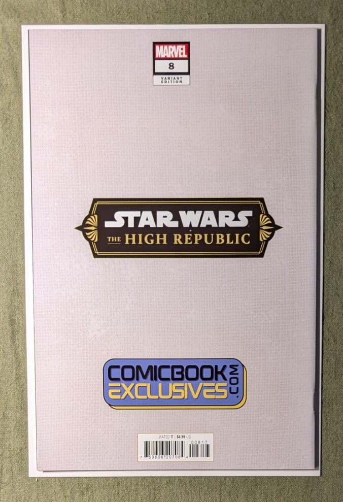 Star Wars The High Republic #8 SDCC 2024 Paolo Villanelli Foil Variant