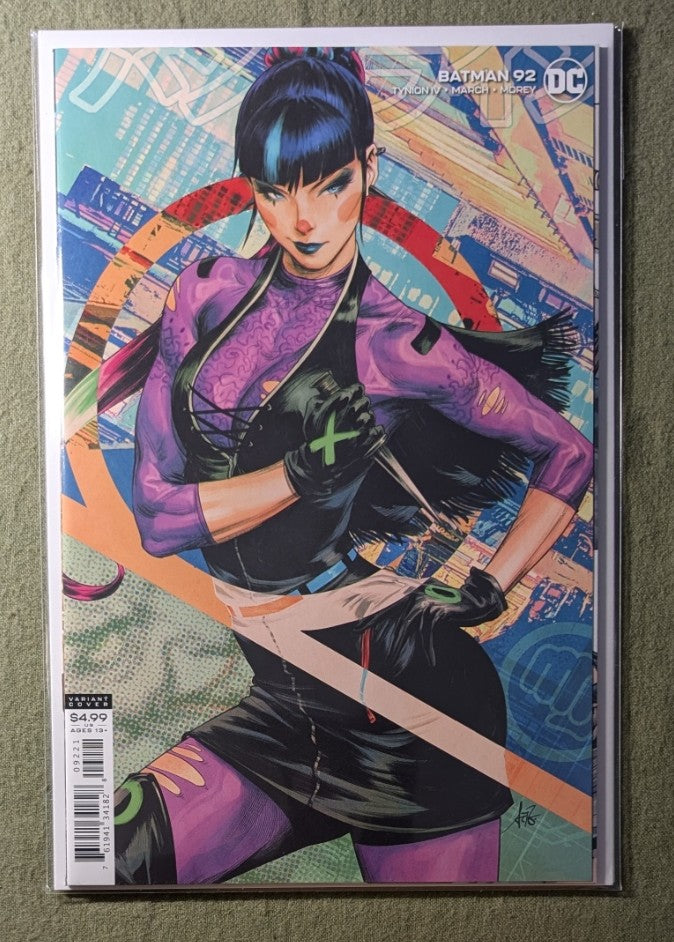 Batman #92 and Supergirl #14 Artgerm Variant Lot Stanley Lau DC Comics