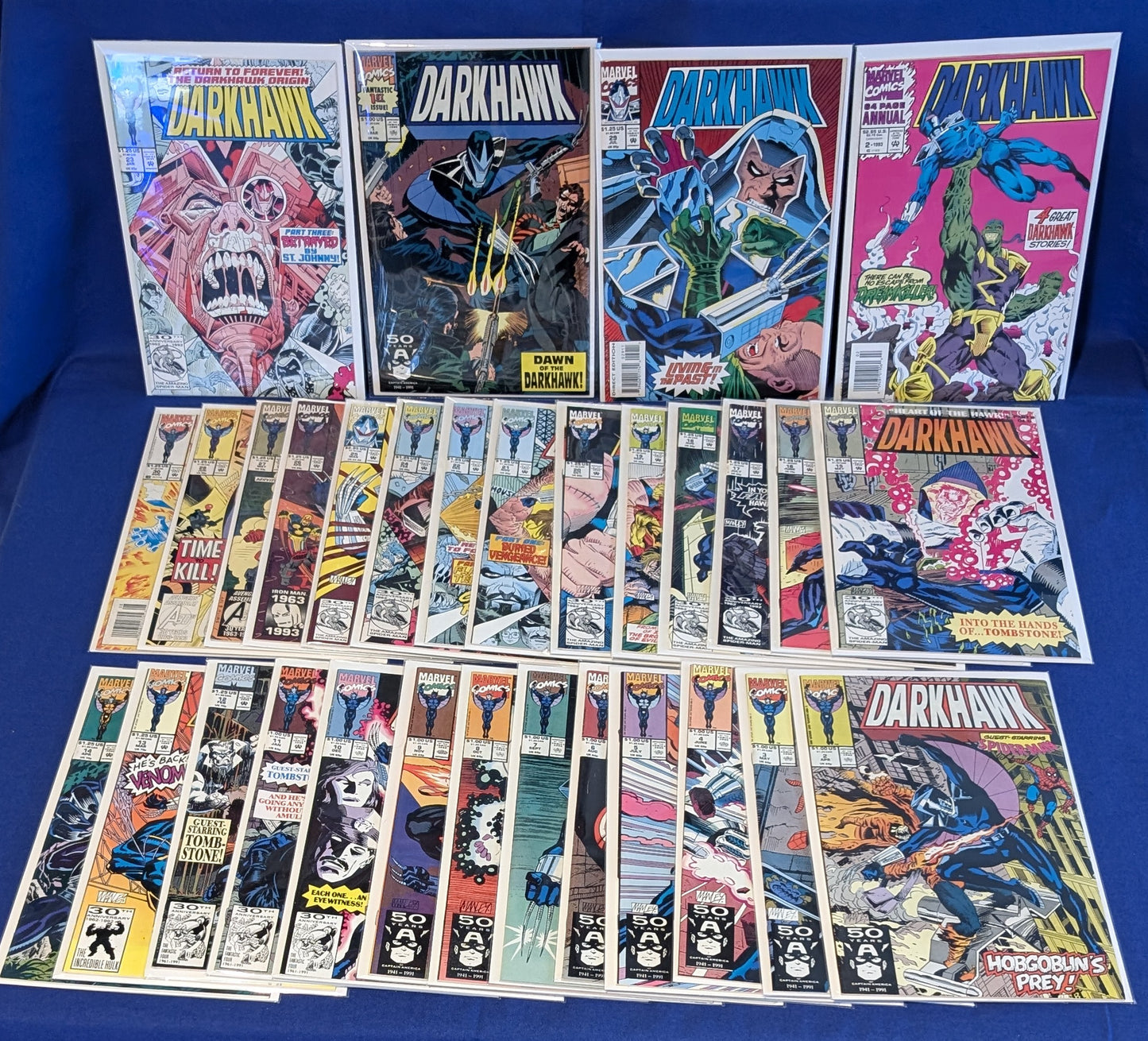 Darkhawk #1-30 Complete Run Marvel Set with Newsstand Key Issues