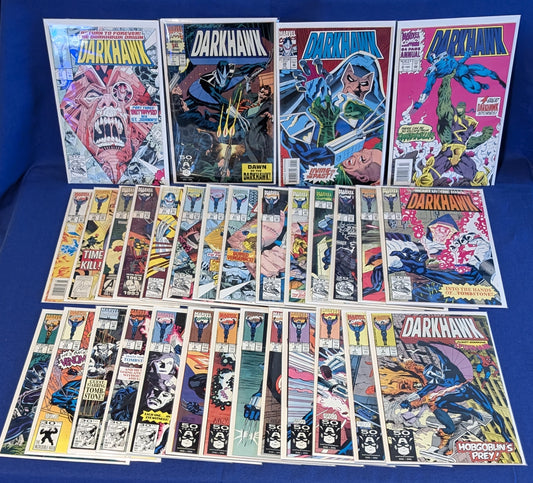 Darkhawk #1-30 Complete Run Marvel Set with Newsstand Key Issues