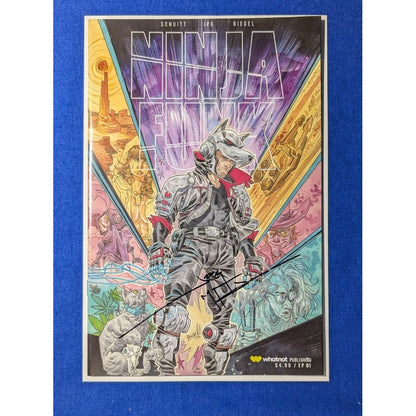Ninja Funk #1 Alex Riegel Variant Signed by JPG Dual Signature with COA