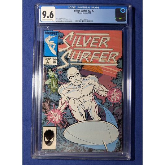 Silver Surfer Vol. 3 #7 CGC 9.6 Graded Marvel Comic (1988) Marshall Rogers Cover