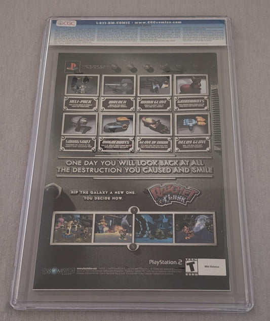 Ultimate X-Men #26 CGC 9.8 Graded Comic Slab Marvel Storm Cover