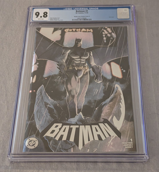 Batman Vol. 4 #1 Nikolas Draper-Ivey Exclusive Foil Variant CGC 9.8