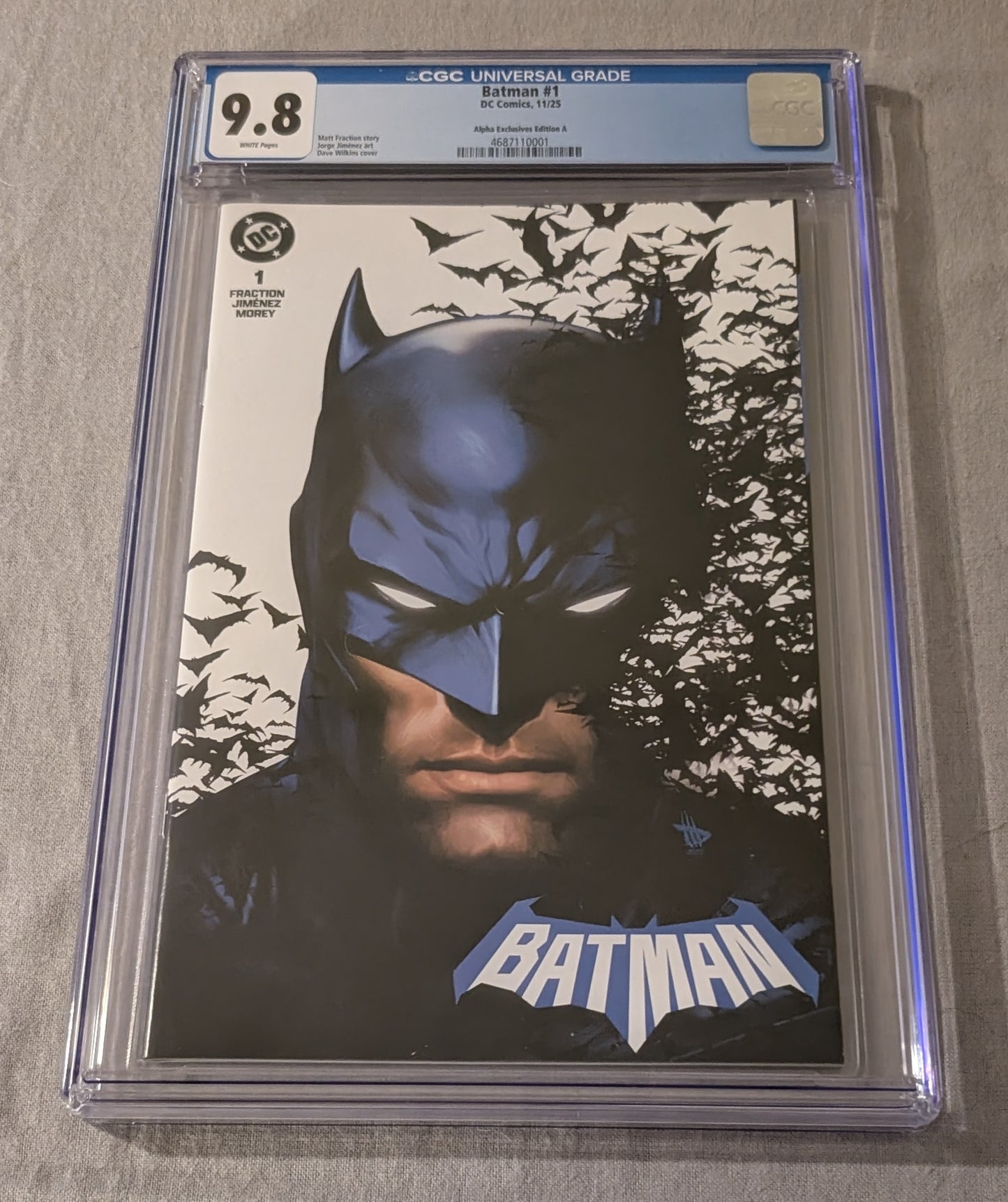 Batman Vol. 4 #1 Dave Wilkins Variant CGC 9.8 | Darthsig