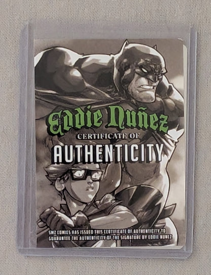 Street Fighter Signed Metal Trading Card by Eddie Nunez with COA Limited 3 of 10