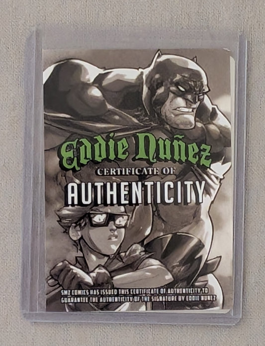 Street Fighter Signed Metal Trading Card by Eddie Nunez with COA Limited 3 of 10