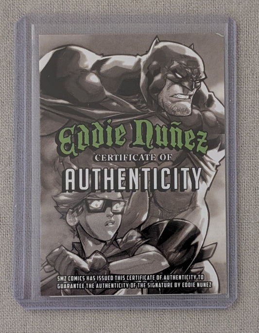 X-Men Signed Metal Trading Card by Eddie Nunez with COA